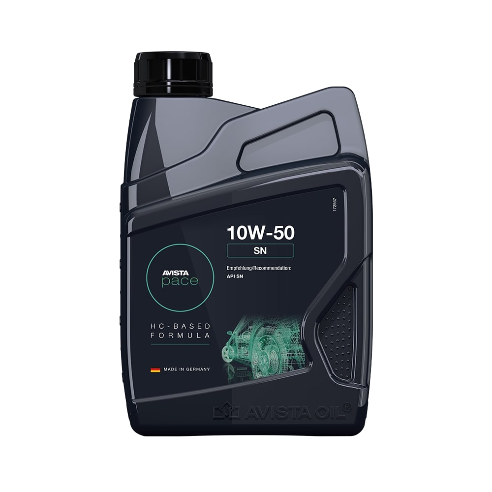 Моторное масло AVISTA PACE SN 10W-50, 1л
